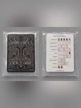 Jimmy Choo Poker Hand Ranking Card Rare